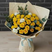 Букет цветов из:  Розы в Луговой