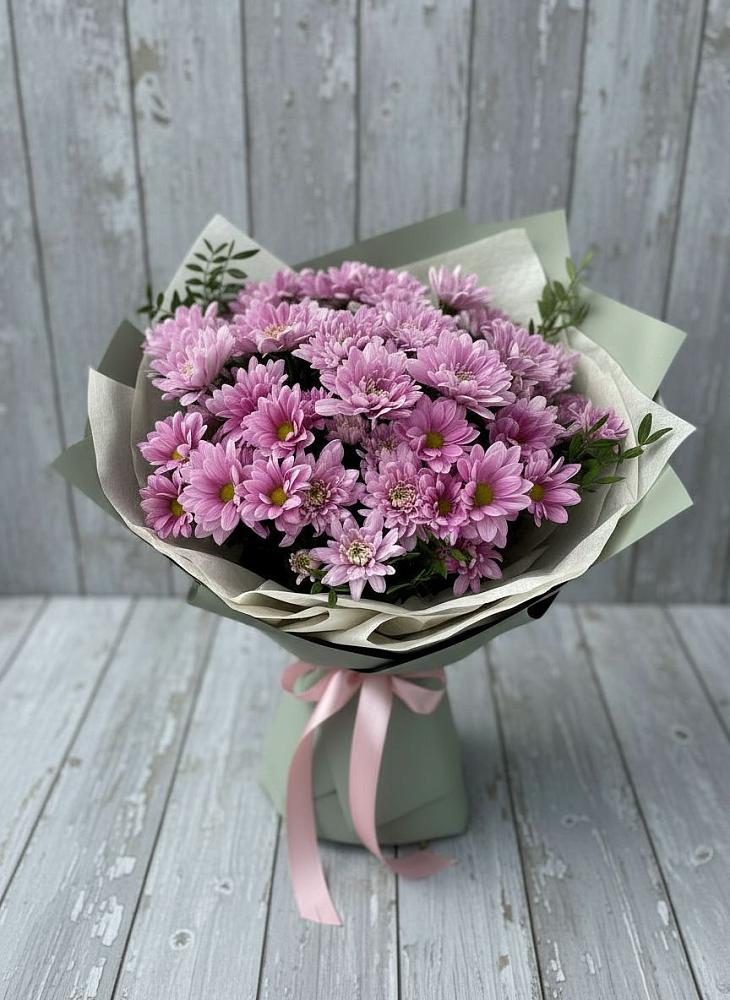 Букет цветов из: Хризантемы в Луговой