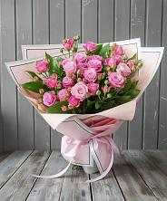 Букет Розовый кустик в Луговой