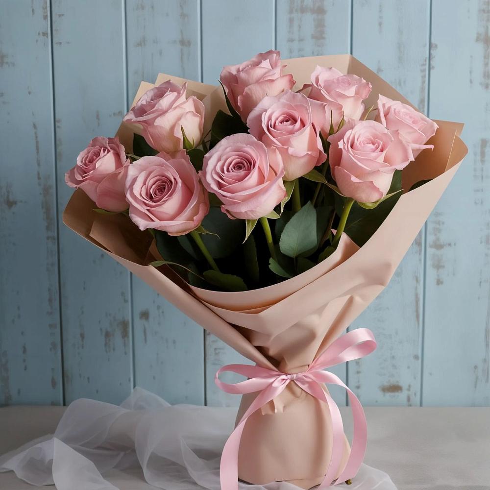 Букет цветов из: Розы в Луговой