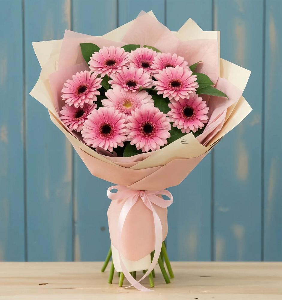 Букет цветов из: Герберы в Луговой