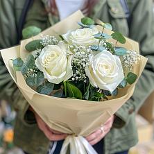 Букет цветов из:  Розы в Луговой