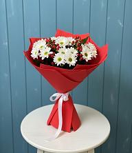 Букет цветов из:  Хризантемы в Луговой