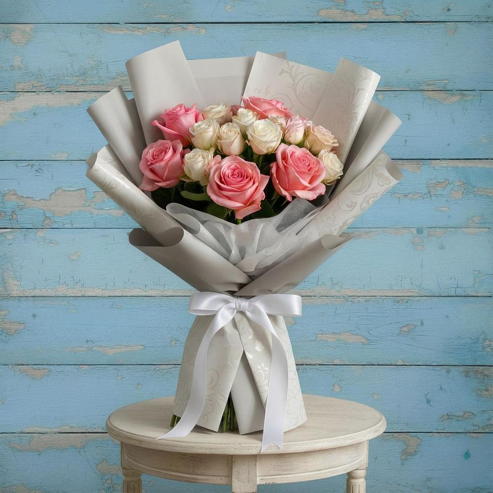 Букет цветов из: Розы в Луговой