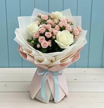 Букет цветов из:  Розы в Луговой