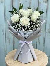 Букет цветов из:  Розы в Луговой