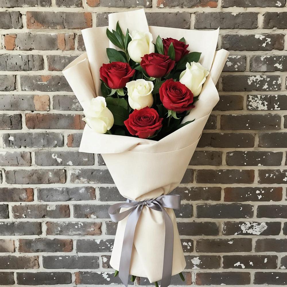 Букет цветов из: Розы в Луговой