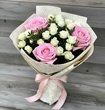 Букет цветов из:  Розы в Луговой
