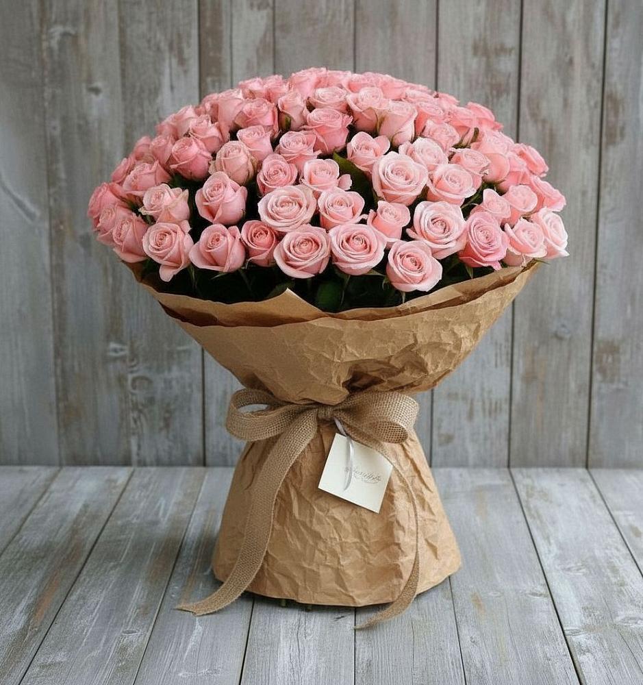 Букет 151 Роза Роуз в Луговой