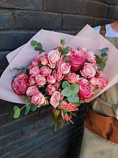 Букет цветов из:  Розы в Луговой