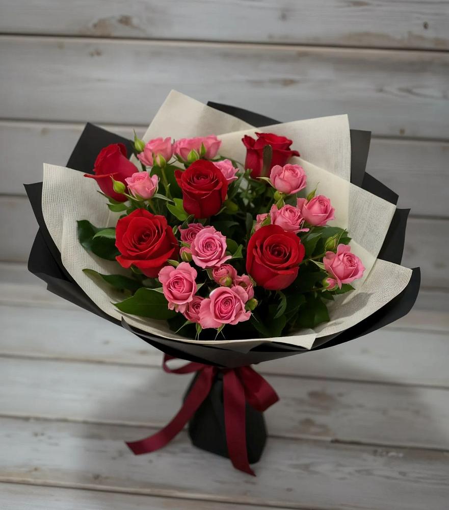 Букет цветов из: Розы в Луговой
