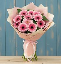 Букет цветов из:  Герберы в Луговой