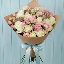 Букет цветов из:  Розы в Луговой