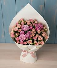 Букет цветов из:  Розы в Луговой